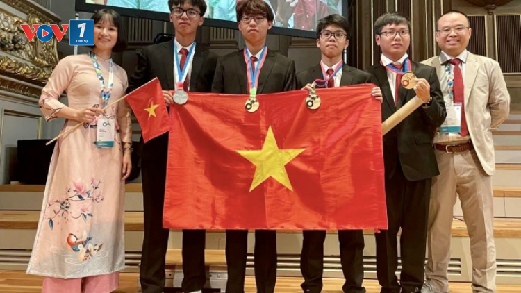 THỜI SỰ 18H CHIỀU 26/7/2023: Đội tuyển học sinh Việt Nam giành 3 huy chương Vàng tại kỳ thi Olympic Hóa học Quốc tế diễn ra tại Thụy Sỹ.