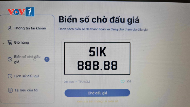 THỜI SỰ 12H TRƯA 22/8/2023: Phiên đấu giá biển số ô tô lần thứ nhất phải ngừng giữa chừng, do trang web đấu giá bị lỗi kỹ thuật.