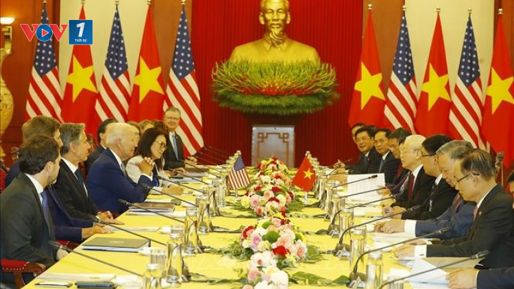 THỜI SỰ 18H CHIỀU 11/9/2023: Việt Nam và Hoa Kỳ ra Tuyên bố chung, xác lập quan hệ Đối tác Chiến lược Toàn diện vì hòa bình, hợp tác và phát triển bền vững.