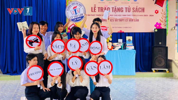 Cà Mau: Lan tỏa văn hóa đọc trong học đường (12/01/2024)
