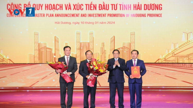 THỜI SỰ 18H CHIỀU 10/1/2024: Thủ tướng dự công bố Quy hoạch tỉnh Hải Dương thời kỳ 2021 - 2030, tầm nhìn đến 2050.
