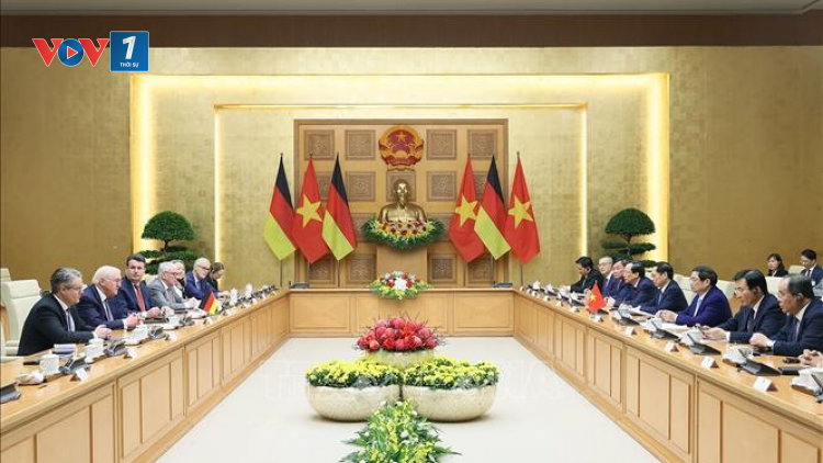 THỜI SỰ 18H CHIỀU 24/1/2024: Hội kiến Tổng thống Đức Frank-Walter Steinmeier, Thủ tướng Phạm Minh Chính khẳng định, Việt Nam luôn coi trọng vai trò, vị thế của Đức tại khu vực và trên thế giới.