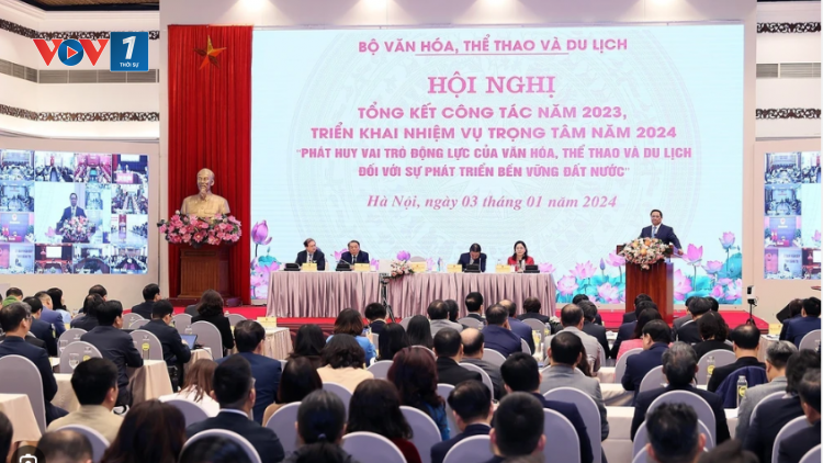 THỜI SỰ 18H CHIỀU 3/1/2024: Thủ tướng Phạm Minh Chính tham dự Hội nghị tổng kết công tác năm 2023, triển khai nhiệm vụ năm 2024 của Bộ VH-TT-DL.