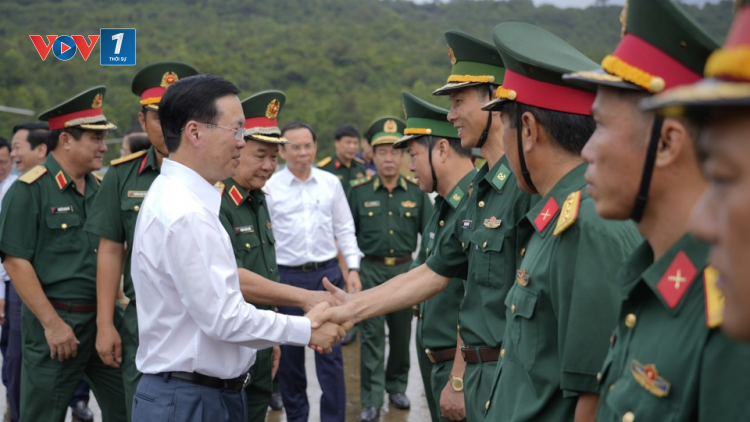 THỜI SỰ 12H TRƯA 20/1/2024: Chủ tịch nước Võ Văn Thưởng chúc Tết quân và dân xã đảo Thổ Châu, thành phố Phú Quốc, tỉnh Kiên Giang.