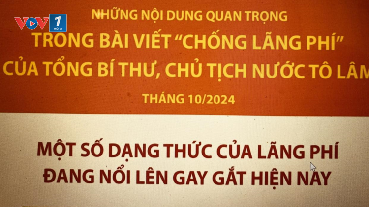 Bài viết "Chống lãng phí" của Tổng Bí thư - Chủ tịch nước Tô Lâm (13/10/2024)