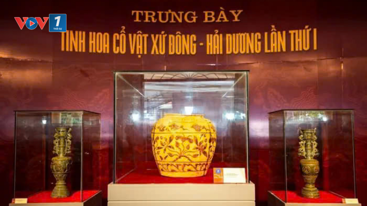 Trưng bày “Tinh hoa cổ vật Xứ Đông” và công bố bảo vật Quốc gia Chum gốm hoa nâu Hiệp An thời Trần ( 20/10/2024)