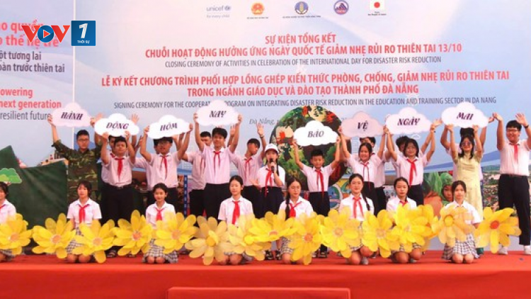 Trao quyền cho thế hệ trẻ vì một tương lai an toàn trước thiên tai (08/10/2024)