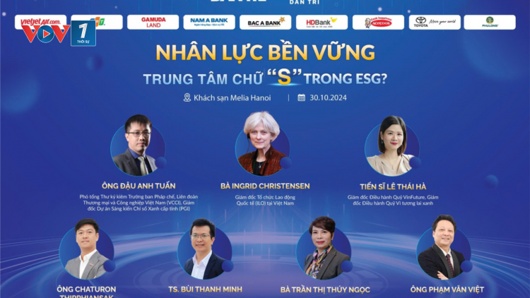 Hội thảo xây dựng nhân lực bền vững theo định hướng ESG (29/10/2024)