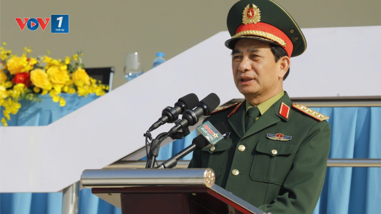 Bộ trưởng Bộ Quốc phòng kiểm tra tổng duyệt chương trình khai mạc Triển lãm Quốc phòng Quốc tế Việt Nam 2024 (30/11/2024)
