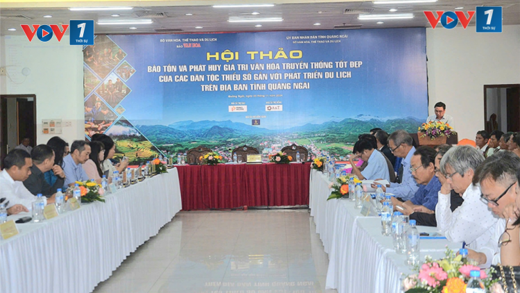 Quảng Ngãi: Bảo tồn, phát huy giá trị văn hóa truyền thống của các dân tộc thiểu số gắn với phát triển du lịch (23/11/2024)