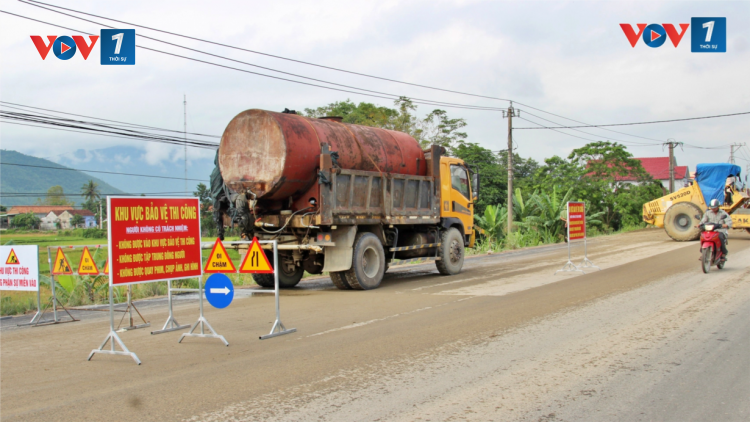 Bảo vệ thi công dự án nâng cấp Quốc lộ 19 qua Bình Định (05/11/2024)