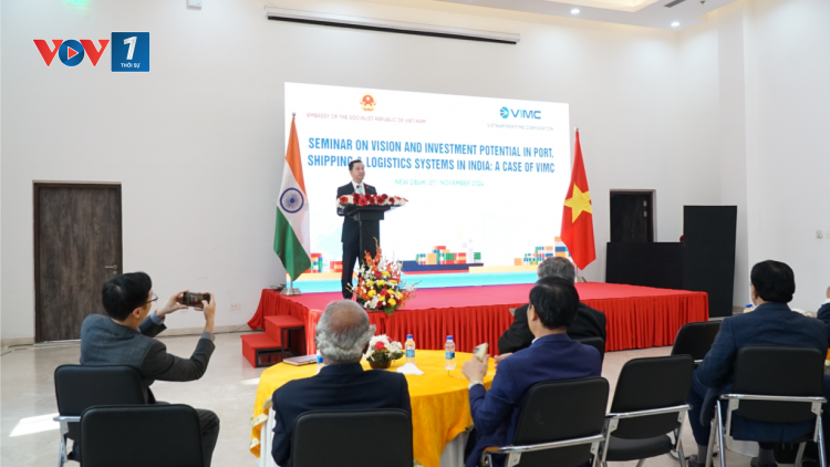 VIMC tìm kiếm cơ hội đầu tư, kinh doanh trong lĩnh vực cảng biển, logistic tại Ấn Độ (28/11/2024)
