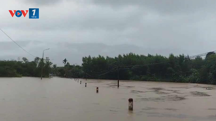 Quảng Nam: Mưa lớn kéo dài, nhiều tuyến đường bị chia cắt (5/11/2024)