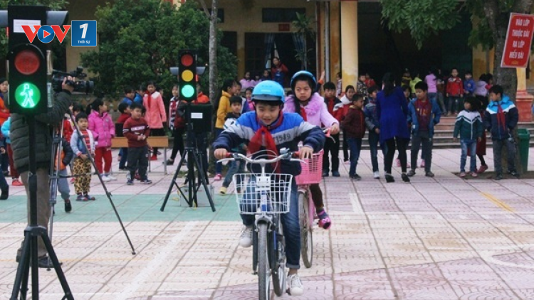 Tăng cường giáo dục an toàn giao thông cho học sinh (08/11/2024)
