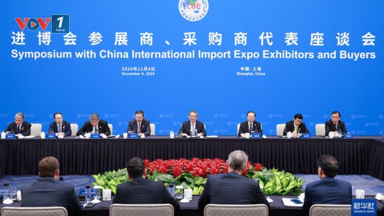 CIIE là cơ hội cho các doanh nghiệp nước ngoài thâm nhập thị trường Trung Quốc (5/11/2024)