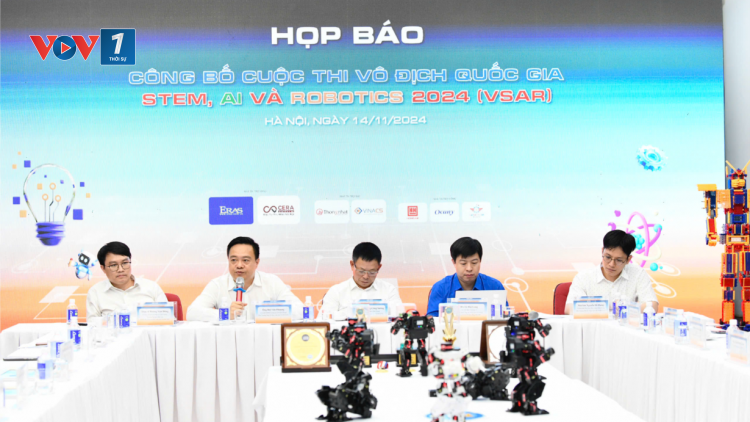 Khởi động Cuộc thi Vô địch Quốc gia STEM, AI và Robotics 2024 (14/11/2024)