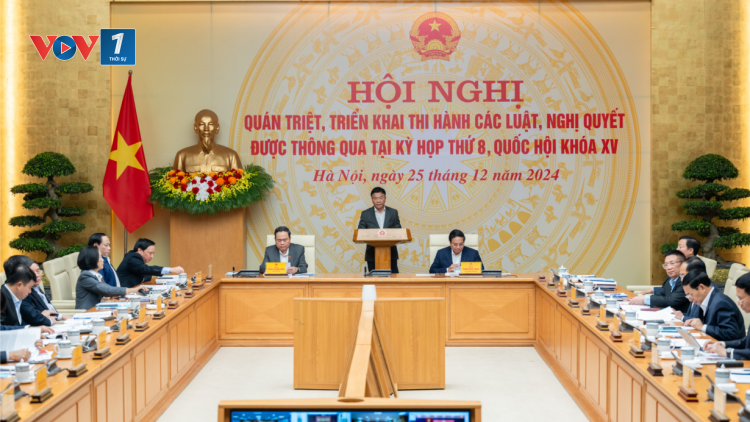 Nhanh chóng đưa các luật, nghị quyết thông qua tại Kỳ họp 8 đi vào cuộc sống (01/01/2025)