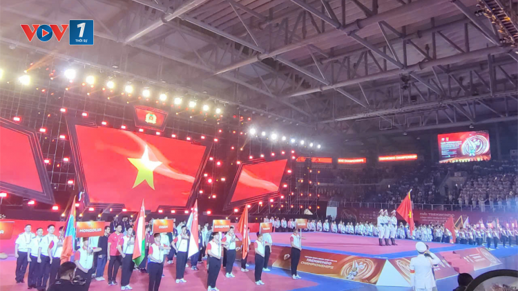 Khai mạc Giải Taekwondo Cảnh sát châu Á 2024 (07/12/2024)