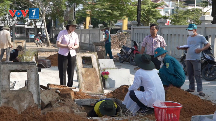 Quảng Ngãi: Lấy mẫu sinh phẩm xác định danh tính liệt sĩ (14/12/2024)
