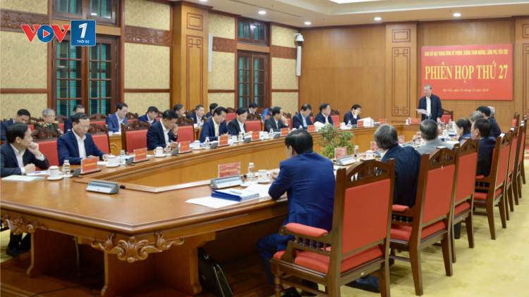 THỜI SỰ 12H TRƯA 31/12/2024: Tổng Bí thư Tô Lâm chủ trì phiên họp thứ 27 của Ban Chỉ đạo Trung ương về phòng, chống tham nhũng, lãng phí, tiêu cực.