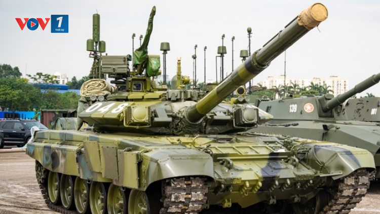 Triển lãm Quốc phòng Quốc tế 2024: "Quả đấm thép"- Xe tăng T-90 của Quân đội Việt Nam (20/12/2024)