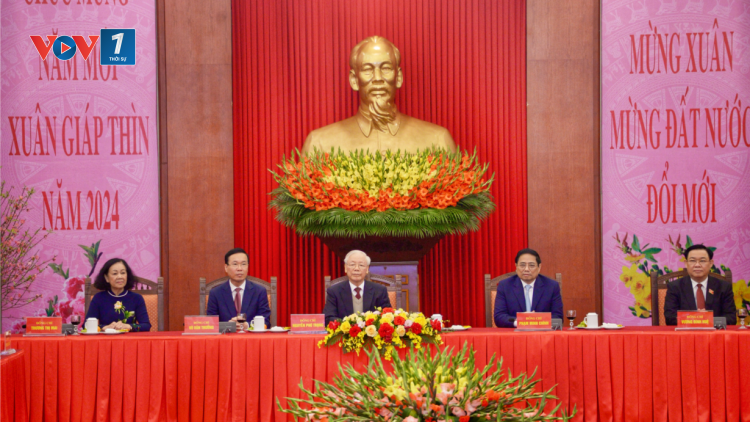 THỜI SỰ 12H TRƯA 07/02/2024: Tổng Bí thư Nguyễn Phú Trọng dâng hương tưởng niệm Chủ tịch Hồ Chí Minh và chủ trì buổi gặp mặt, chúc Tết