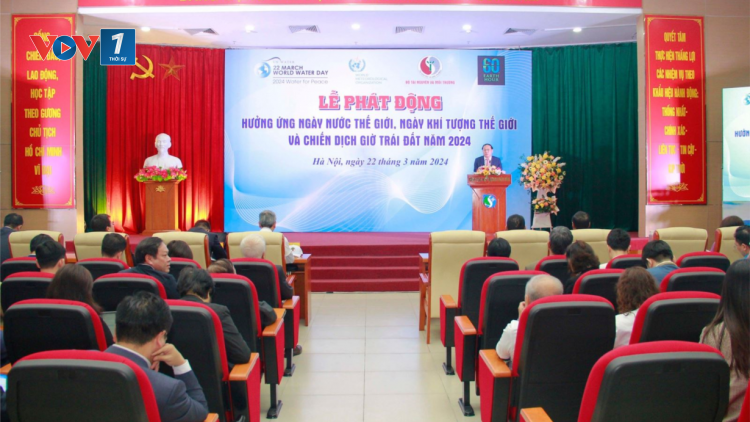 THỜI SỰ 18H CHIỀU 22/3/2024: Phát động hưởng ứng Ngày Nước thế giới, Ngày Khí tượng thế giới và Chiến dịch Giờ Trái đất.