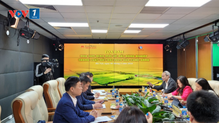 Luật Đất đai 2024 thúc đẩy sản xuất nông nghiệp lớn (13/03/2024)