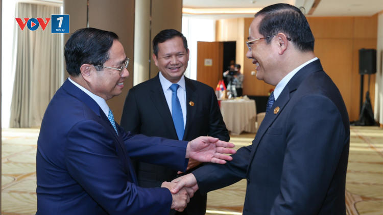 THỜI SỰ 18H CHIỀU 22/4/2024: Thủ tướng Phạm Minh Chính gặp làm việc với Thủ tướng nước Cộng hòa Dân chủ Nhân dân Lào Sonexay Siphandone nhân dịp tham dự Diễn đàn Tương lai ASEAN tại Hà Nội.