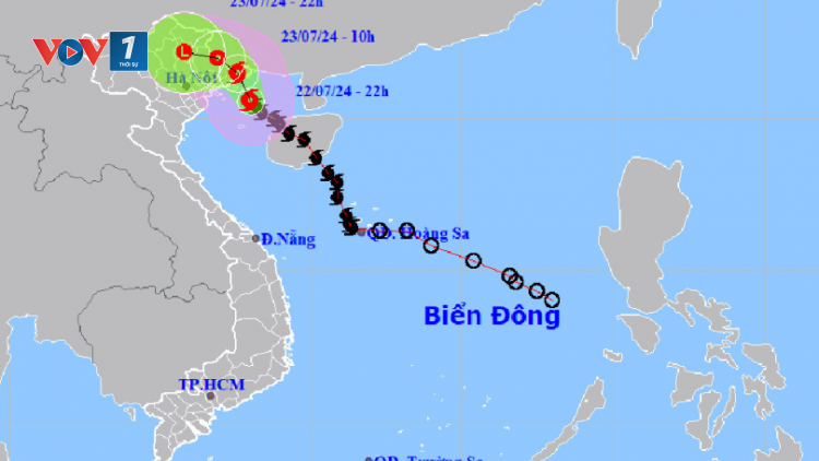 THỜI SỰ 6H SÁNG 23/07/2024: Bão số 2 đổ bộ vào tỉnh Quảng Ninh và Hải Phòng, gây mưa lớn cho vùng Đông Bắc Bộ