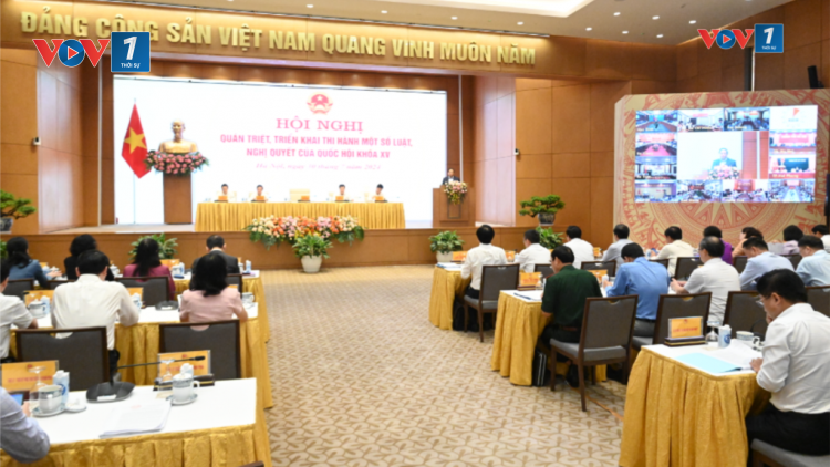 THỜI SỰ 12H TRƯA 30/07/2024: Thủ tướng Phạm Minh Chính chủ trì Hội nghị trực tuyến toàn quốc triển khai thực thi các Luật, Nghị quyết của Quốc hội khóa 15