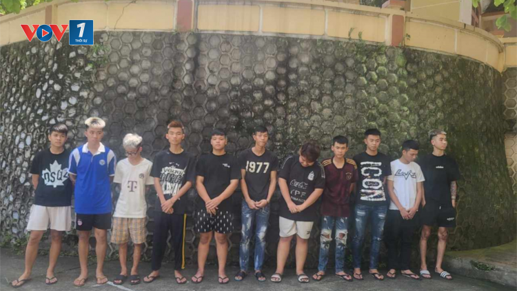 Trấn áp tội phạm đường phố ở thành phố Thái Nguyên (09/8/2024)
