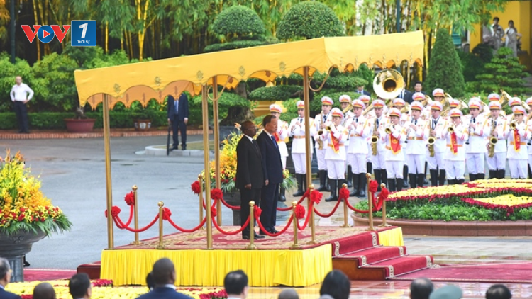 THỜI SỰ 18H CHIỀU 6/9/2024: Tổng Bí thư, Chủ tịch nước Tô Lâm chủ trì lễ đón và hội đàm với Tổng thống nước Cộng hòa Guinea-Bissau Umaro Sissoco Embaló đang thăm chính thức Việt Nam.