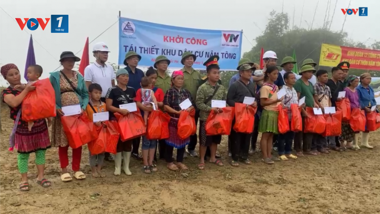 THỜI SỰ 12H TRƯA 22/09/2024: Khởi công tái thiết khu dân cư thôn Nậm Tông