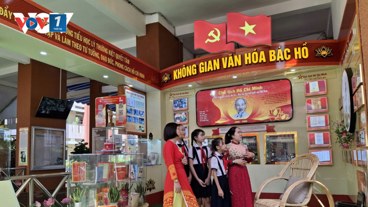 Không gian văn hóa Bác Hồ- Gieo mầm yêu nước cho học sinh ở Bình Dương (10/9/2024)