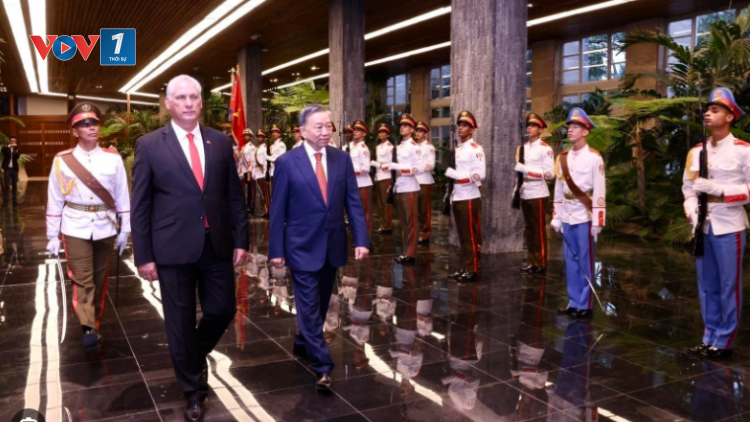 THỜI SỰ 12H TRƯA 27/9/2024: Lễ đón chính thức Tổng Bí thư, Chủ tịch nước Tô Lâm và Phu nhân thăm cấp Nhà nước tới Cuba.