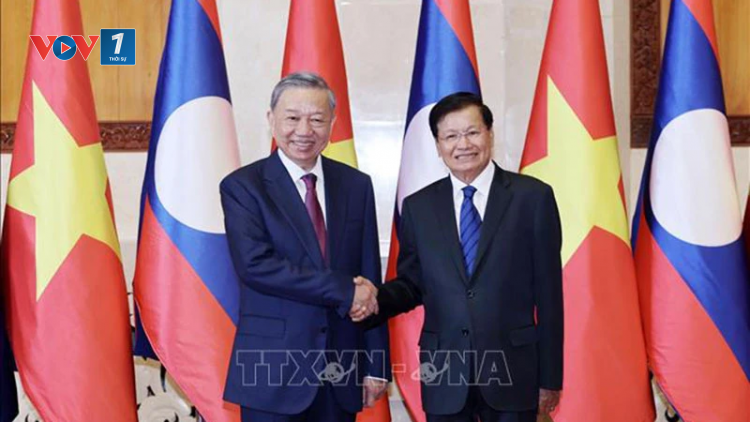 Vun đắp mối quan hệ hữu nghị vĩ đại Việt - Lào phát triển lên tầm cao mới (10/9/2024)