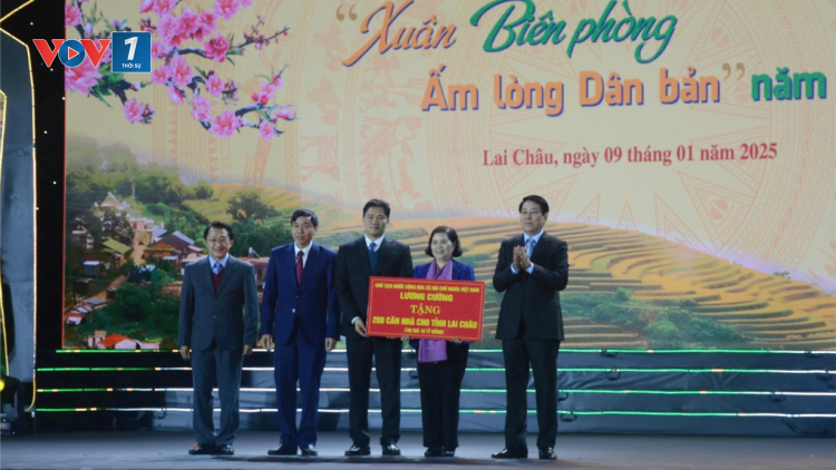 Chủ tịch nước Lương Cường dự Chương trình “Xuân Biên phòng- ấm lòng dân bản” năm 2025 (09/1/2025)