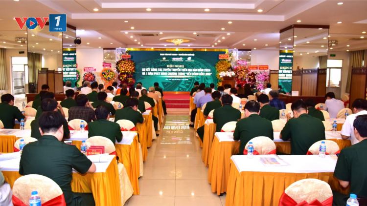Trung tâm Phát thanh-Truyền hình Quân đội: Tiếp tục đẩy mạnh công tác tuyên truyền trên địa bàn khu vực ĐB Sông Cửu Long (4/1/2025)