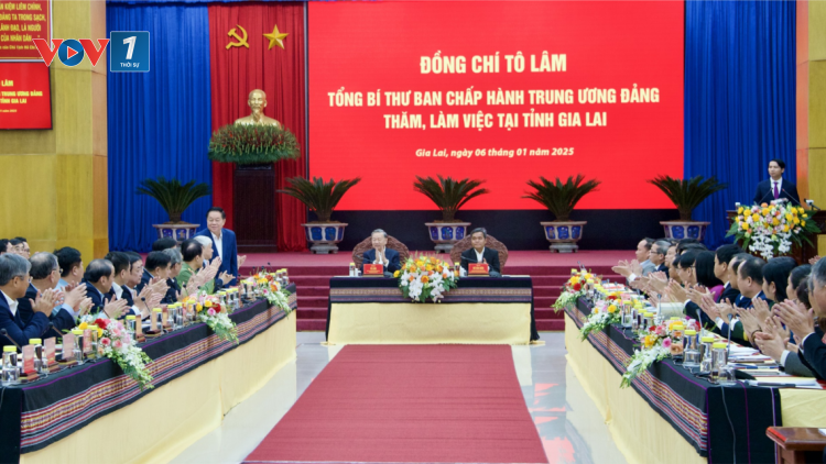 THỜI SỰ 12H TRƯA 6/1/2025: Tổng Bí thư Tô Lâm làm việc với lãnh đạo chủ chốt tỉnh Gia Lai.