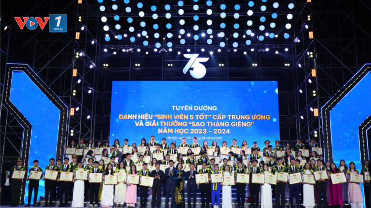 Tuyên dương “Sinh viên 5 tốt”, “Học sinh 3 tốt”, “Học sinh 3 rèn luyện” cấp Trung ương (05/01/2025)