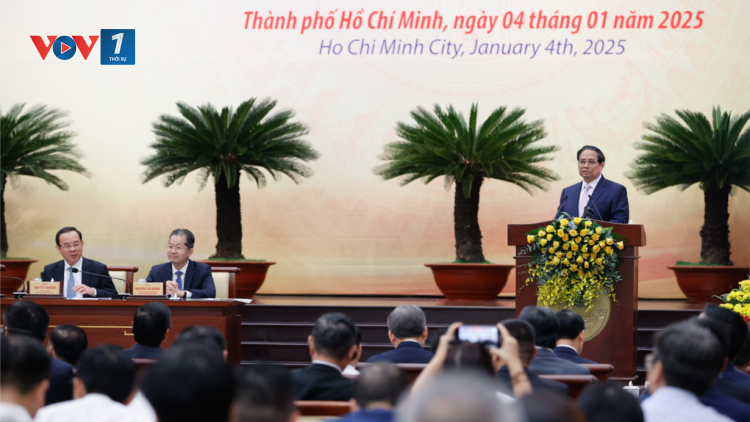THỜI SỰ 18H CHIỀU 4/1/2025: Thủ tướng Chính phủ Phạm Minh Chính khẳng định Việt Nam có đủ 5 yếu tố, điều kiện cần thiết để hình thành Trung tâm tài chính khu vực và quốc tế.