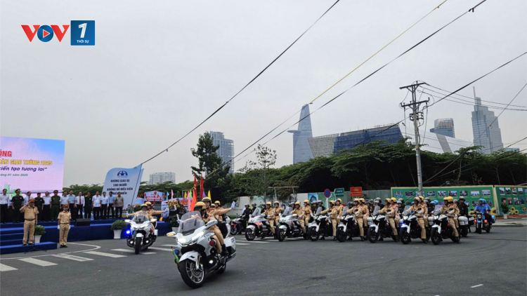 TP.HCM đặt mục tiêu giảm sâu tai nạn giao thông trong năm 2025 (10/1/2025)