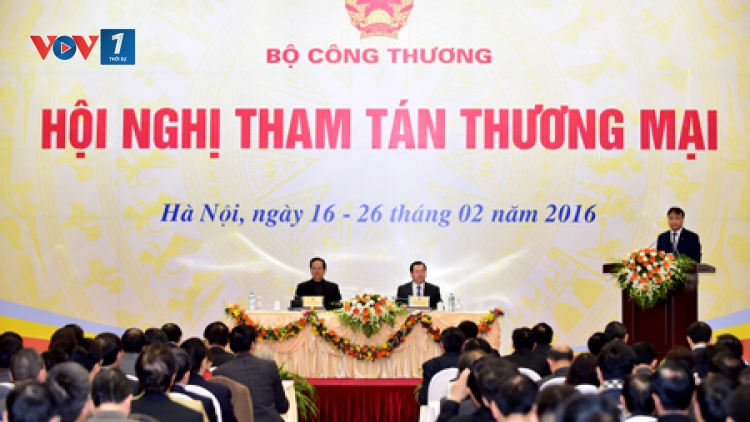 Thủ tướng Nguyễn Tấn Dũng chủ trì Hội nghị Tham tán thương mại 2016. (Thời sự trưa 26/02/2016)