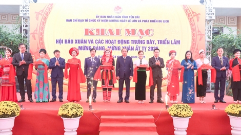 Yên Bái khai mạc Hội Báo Xuân và các hoạt động mừng Đảng, mừng Xuân
