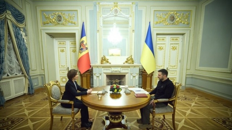 Tổng thống Moldova thăm Kiev tái khẳng định sự ủng hộ đối với Ukraine