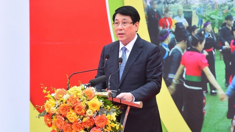 Chủ tịch nước Lương Cường dự Ngày hội sắc xuân trên mọi miền Tổ quốc