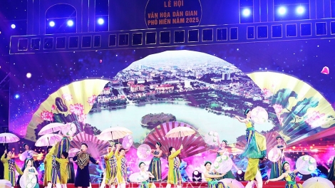 Khai mạc Lễ hội Văn hóa dân gian Phố Hiến