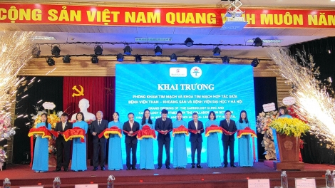 Hợp tác giữa Bệnh viện ĐH Y Hà Nội và BV Than - Khoáng sản trong điều trị chuyên khoa tim mạch