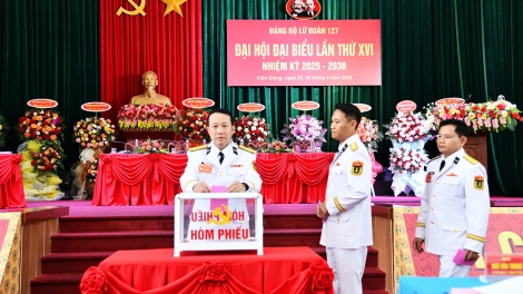 Đảng bộ Lữ đoàn 127 tổ chức thành công Đại hội nhiệm kỳ 2025 – 2030